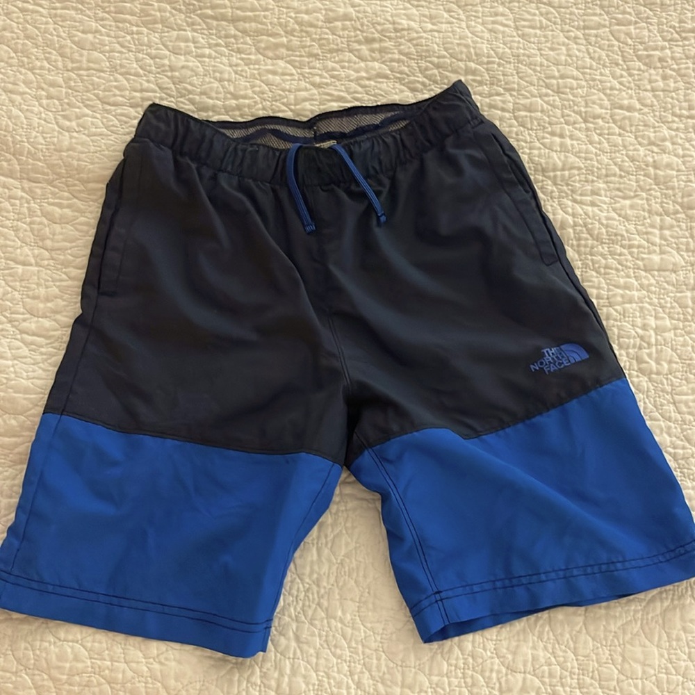 The North Face boys 14/16 swim trunks.